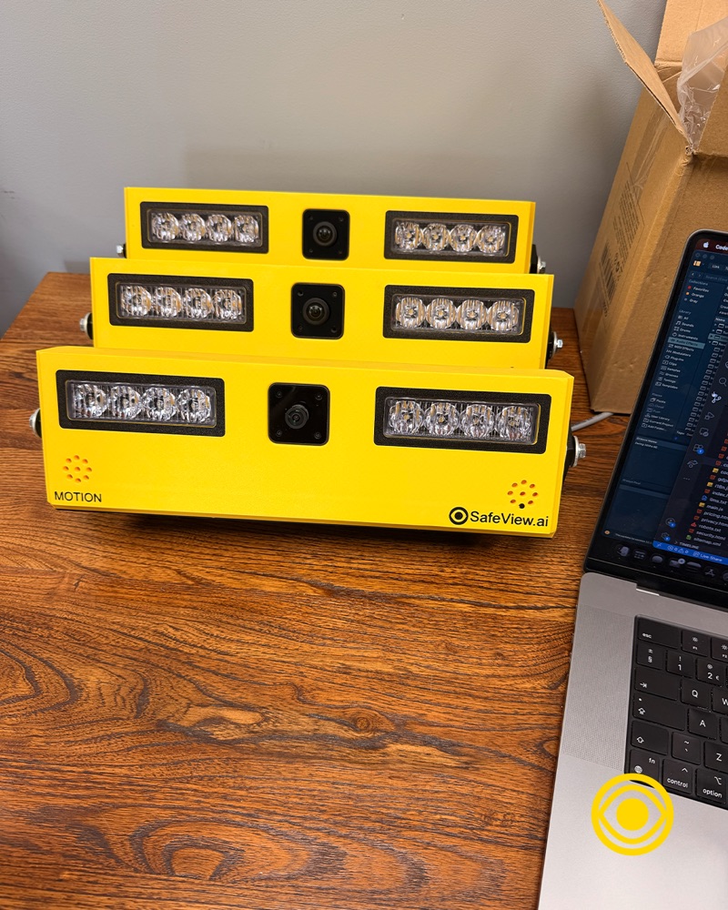 SafeView MOTION units ready
